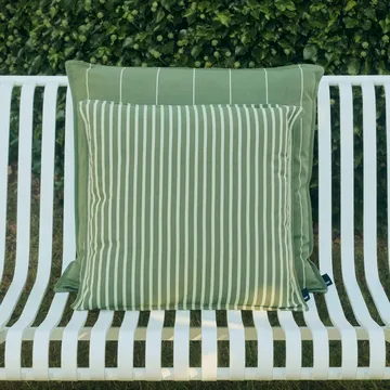 Terrazza poduszka - Olive narrow stripe, 60x60 cm - HAY
