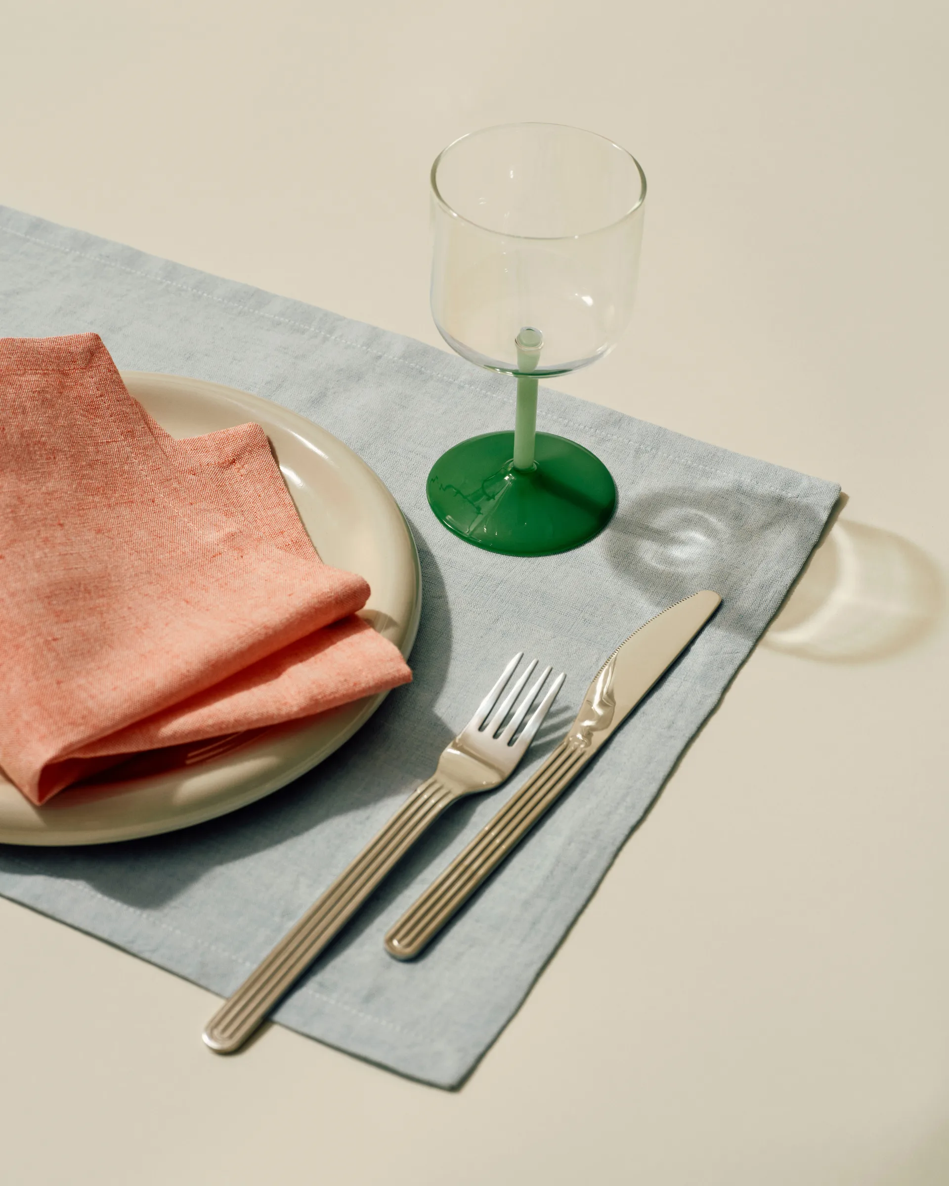 Tint szkło coupe 200 ml 2 szt, Clear-jade light green-jade dark green HAY