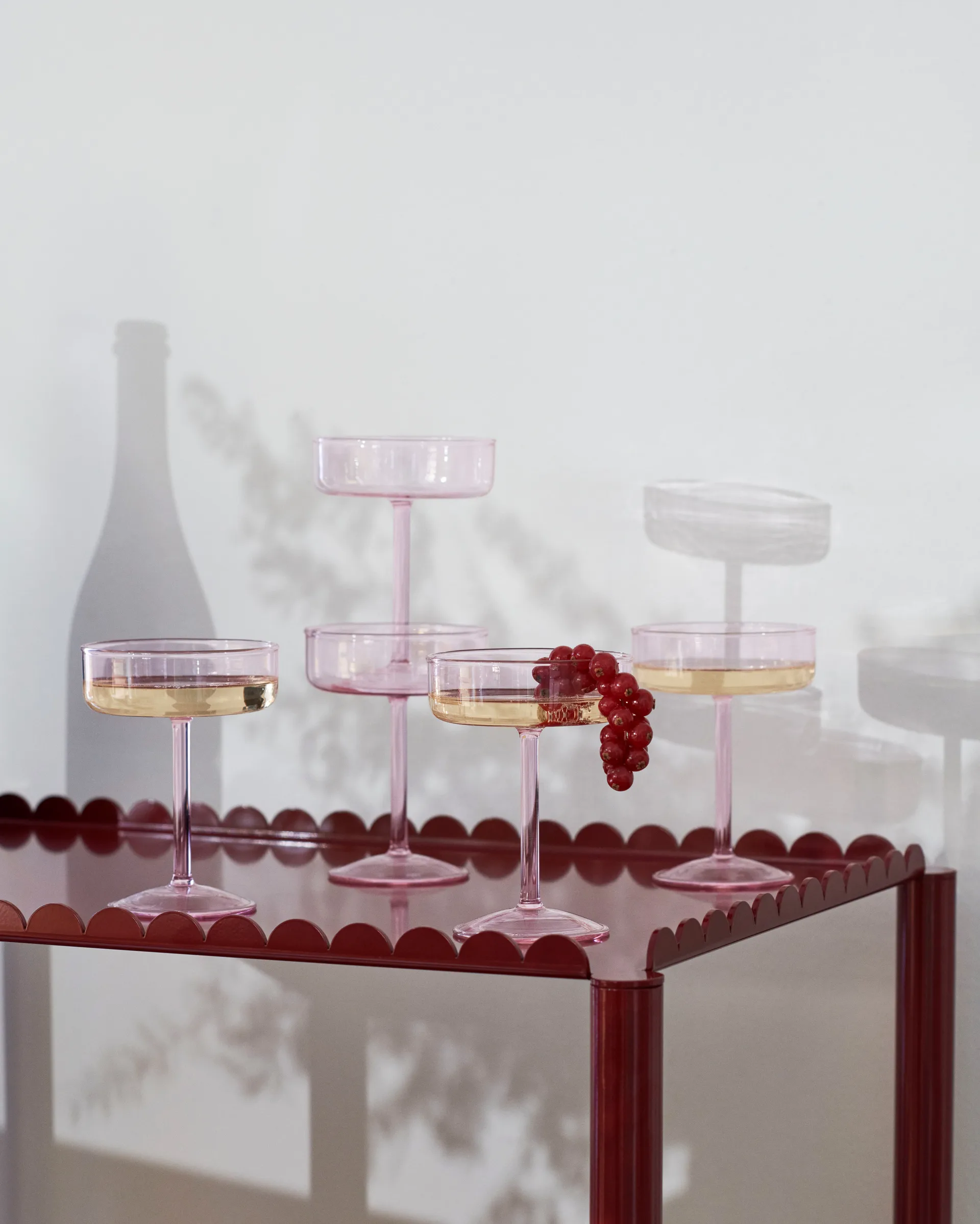 Tint szkło coupe 200 ml 2 szt, Rosa HAY