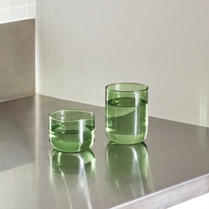 Tint tumbler szklanka 30 cl 2-pack, Green HAY