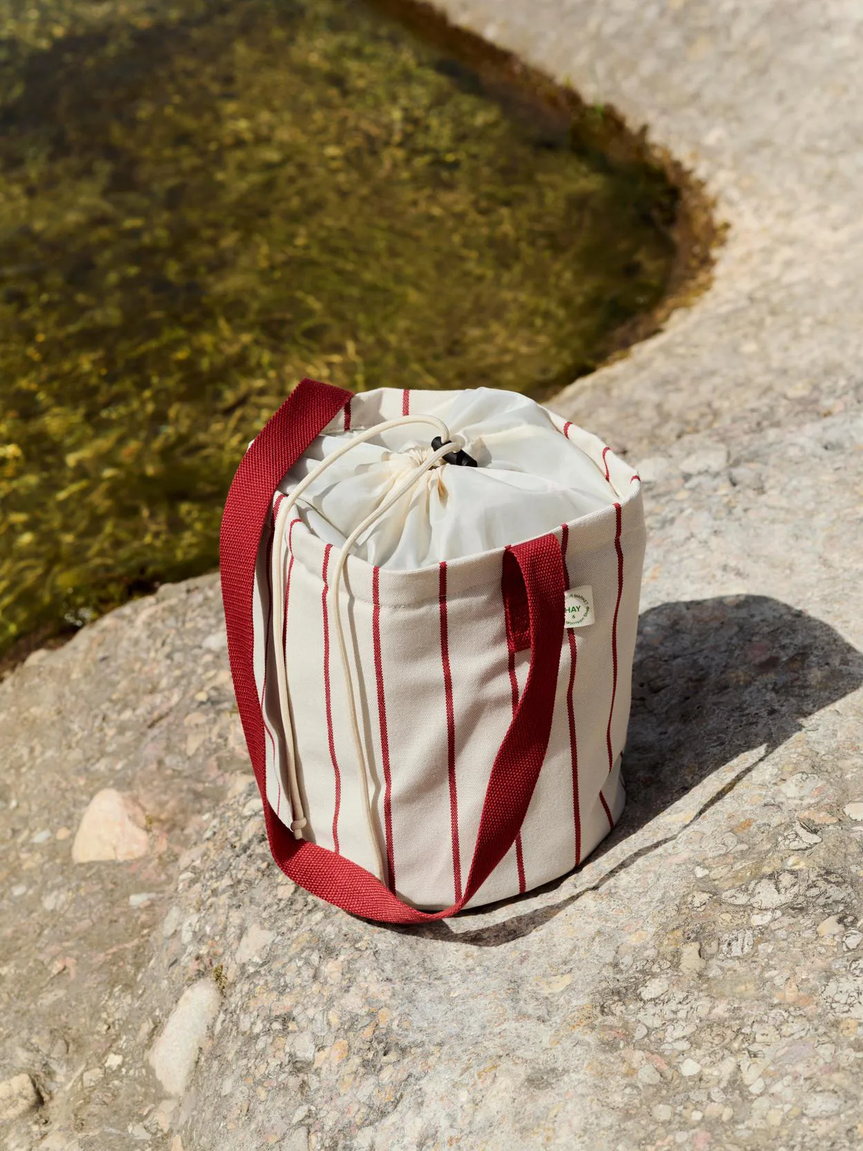 Torba na butelki Outdoor Market, Beige-red, medium HAY