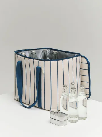 Torba termiczna Outdoor Market - Blue-beige - HAY
