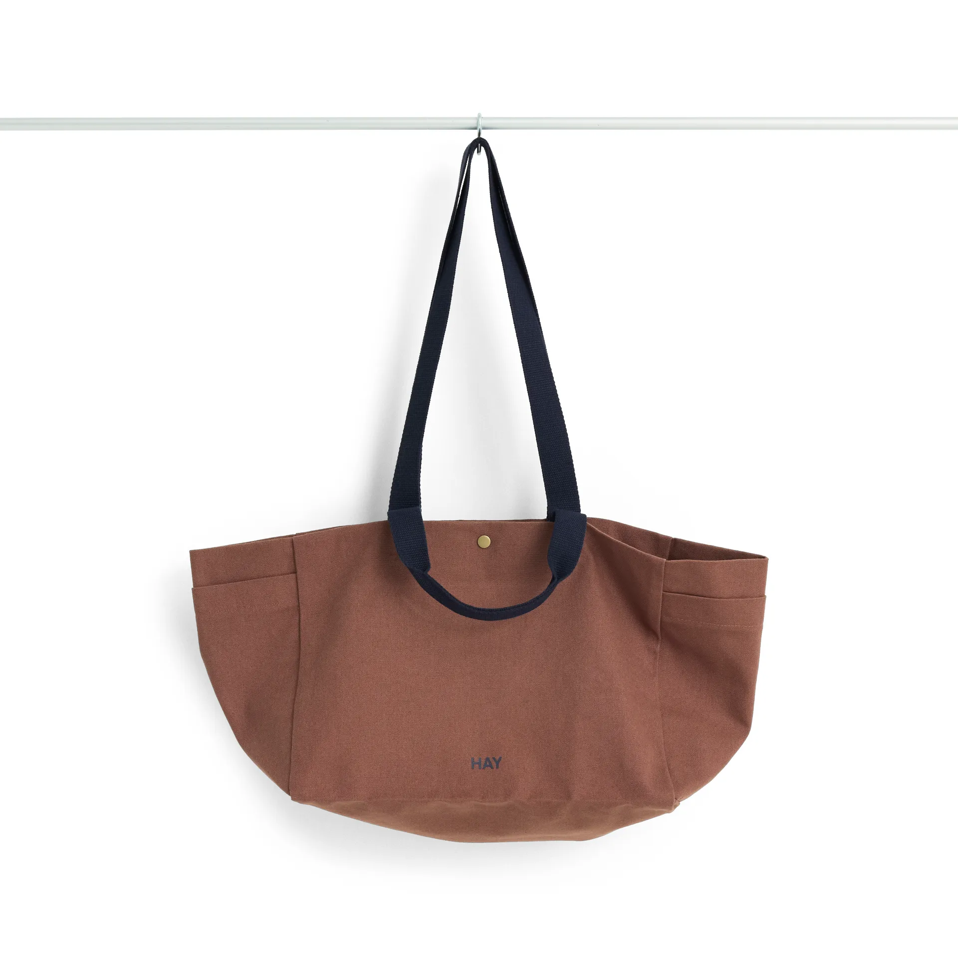 Torba Weekend Bag No 2 S 26x56 cm, Milk chocolate HAY