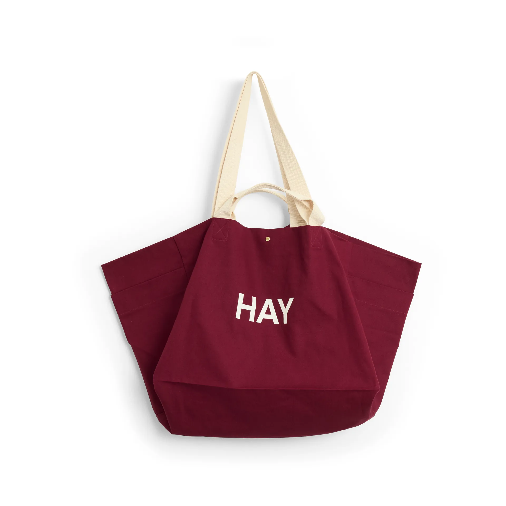 Torba Weekend Bag Organic L, Burgundy HAY