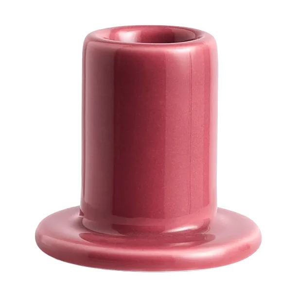 Tube świecznik 5 cm, Berry pink HAY