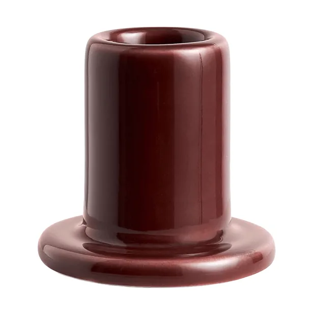 Tube świecznik 5 cm - Chestnut brown - HAY