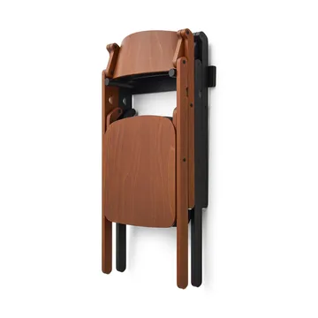 Uchwyt ścienny na krzesło Backflip Chair - Anthracite lakierowany buk - HAY