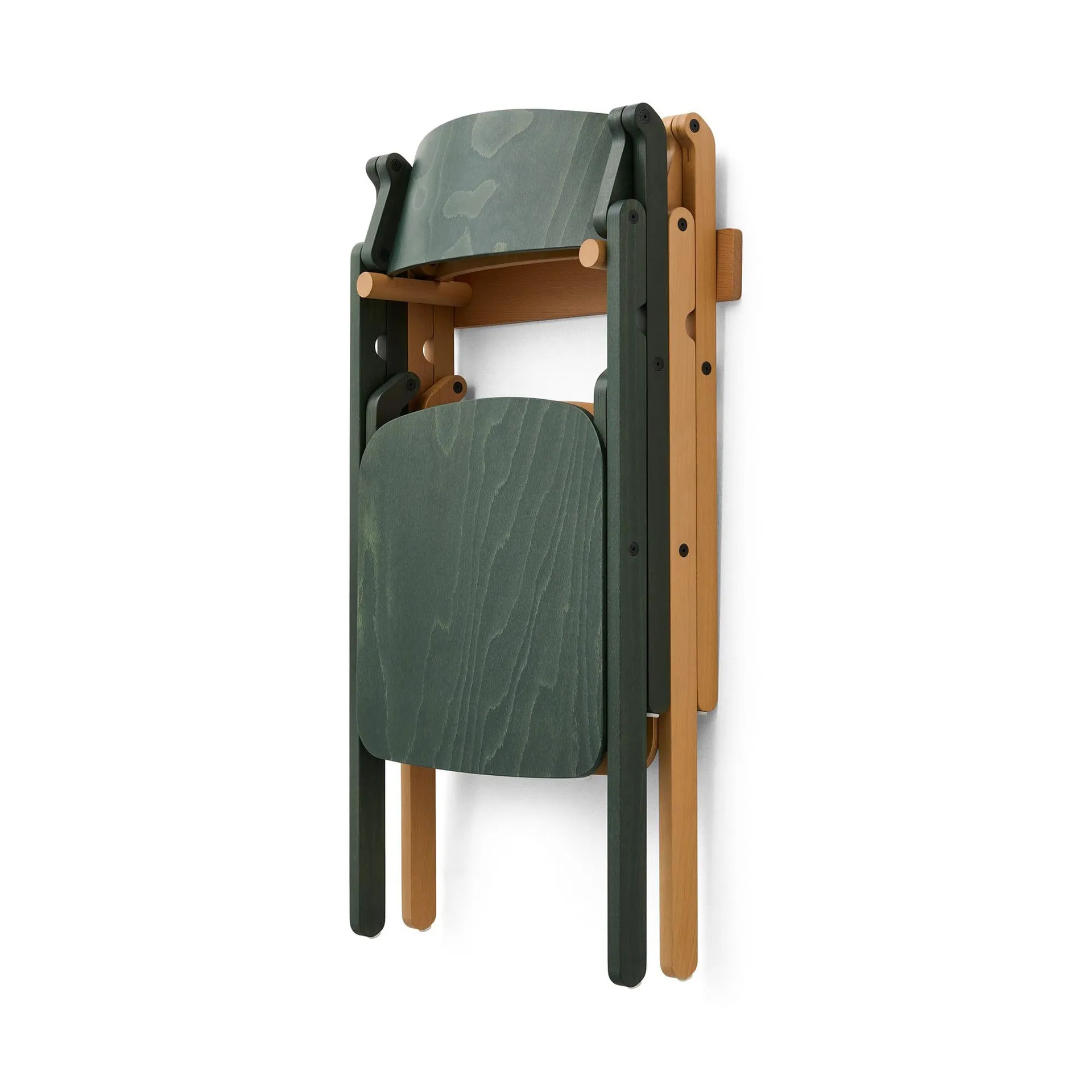 Uchwyt ścienny na krzesło Backflip Chair, Golden lakierowany buk HAY