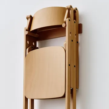 Uchwyt ścienny na krzesło Backflip Chair - Golden lakierowany buk - HAY
