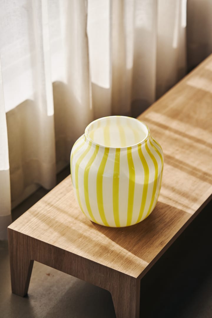 Wazon Juice Wide 22 cm, Żółty HAY