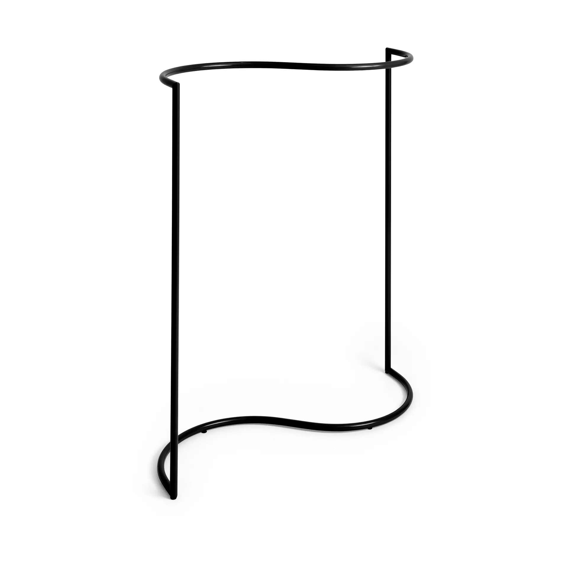 Wieszak na ubrania Colour Rack s-shape 144,2x150 cm, Black HAY