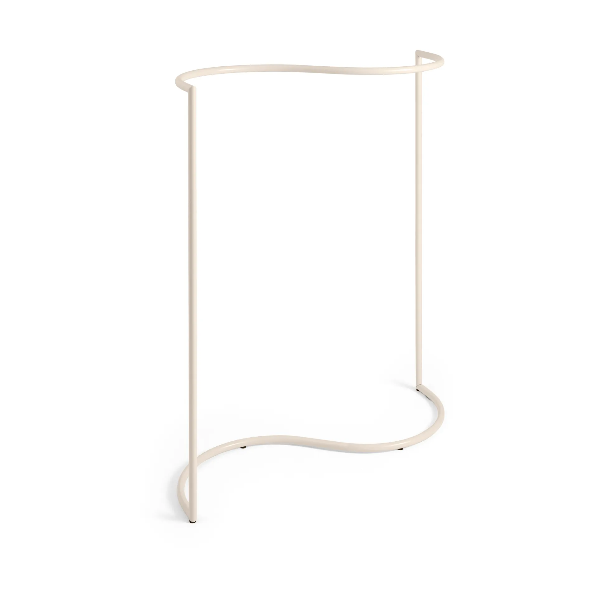 Wieszak na ubrania Colour Rack s-shape 144,2x150 cm, Eggshell HAY