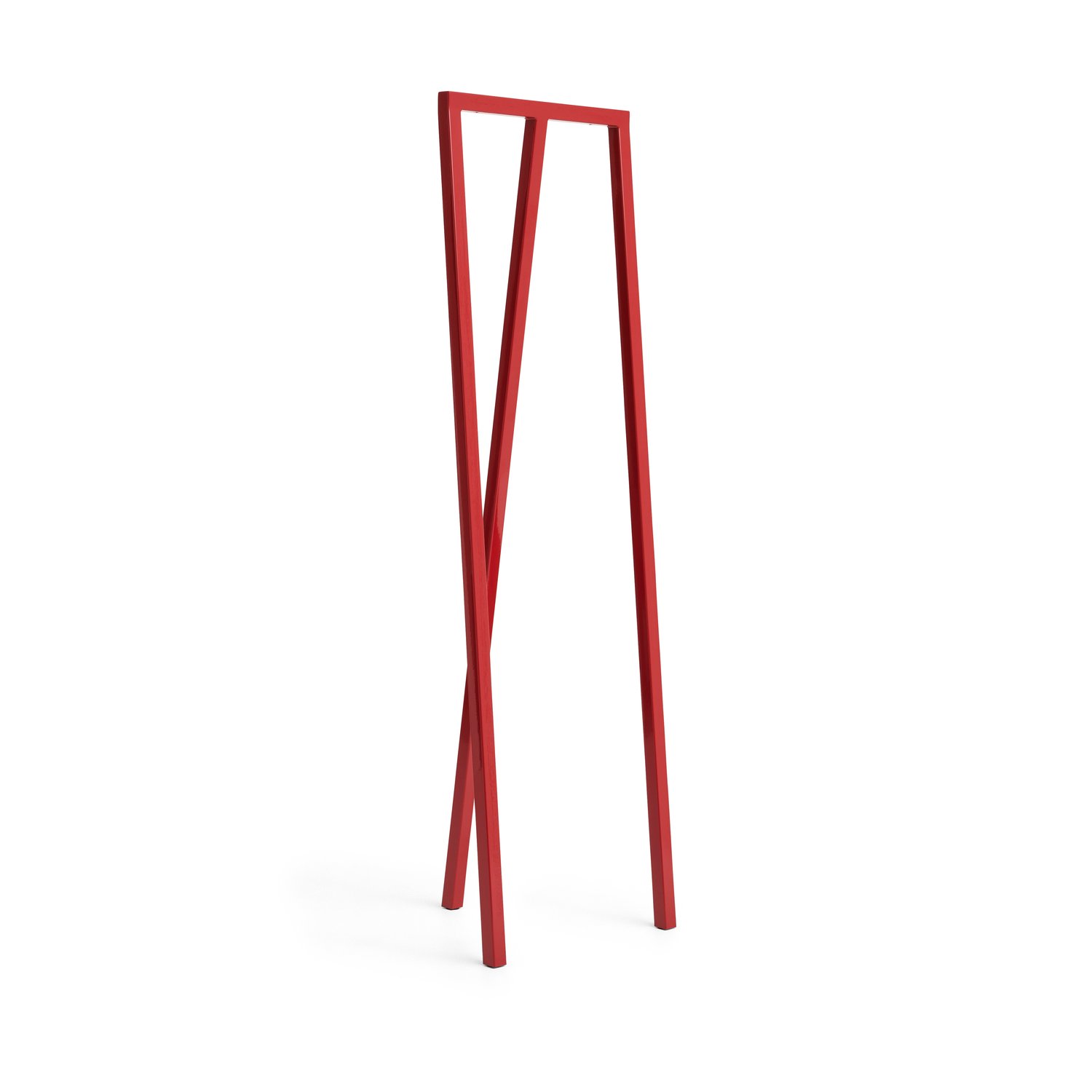 HAY Wieszak na ubrania Loop Stand Hall Maroon red | Skandynawski Design | Wieszaki na ubrania | Czerwony