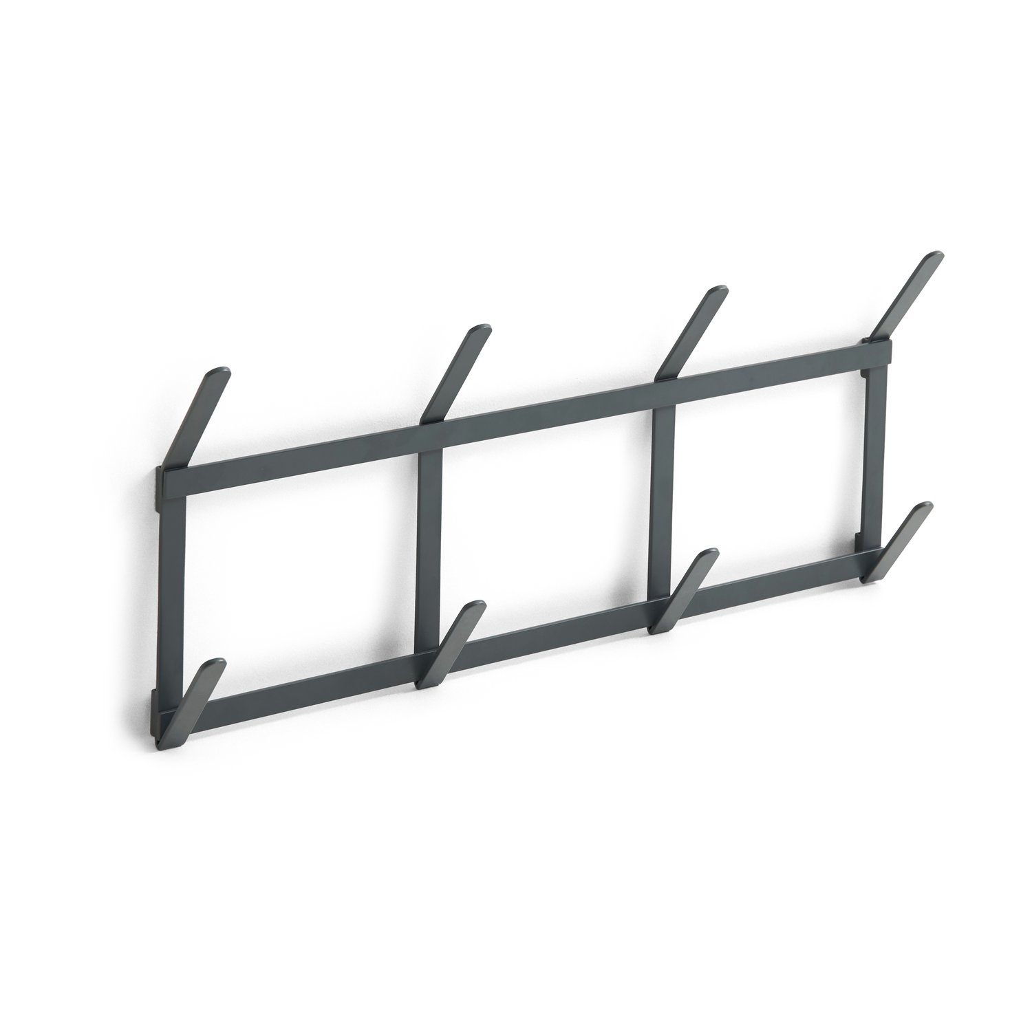 HAY Wieszak Tape Small charcoal | Skandynawski Design | Wieszaki na ubrania | Szary