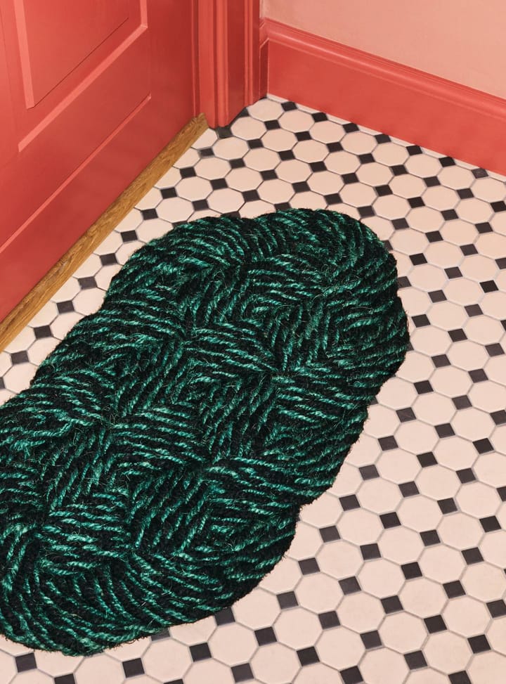 Wycieraczka Coco 40x80 cm, Swirl black HAY