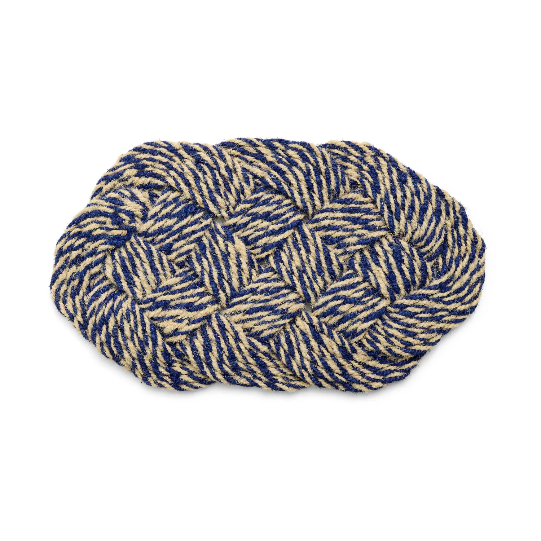 Wycieraczka Coco 40x80 cm, Swirl blue-off white HAY