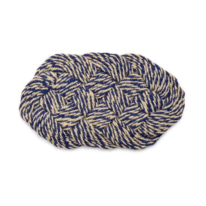 Wycieraczka Coco 40x80 cm - Swirl blue-off white - HAY