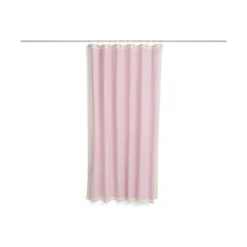 Zasłona prysznicowa Outline - Pink and cream - HAY