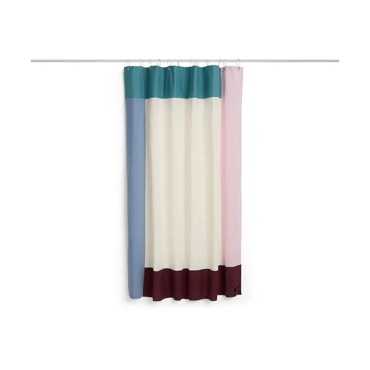Zasłona prysznicowa Pivot 180x200 cm - Multi pink - HAY