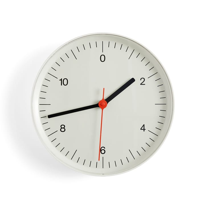 Zegar ścienny Wall Clock Ø26,5 cm - Biały - HAY