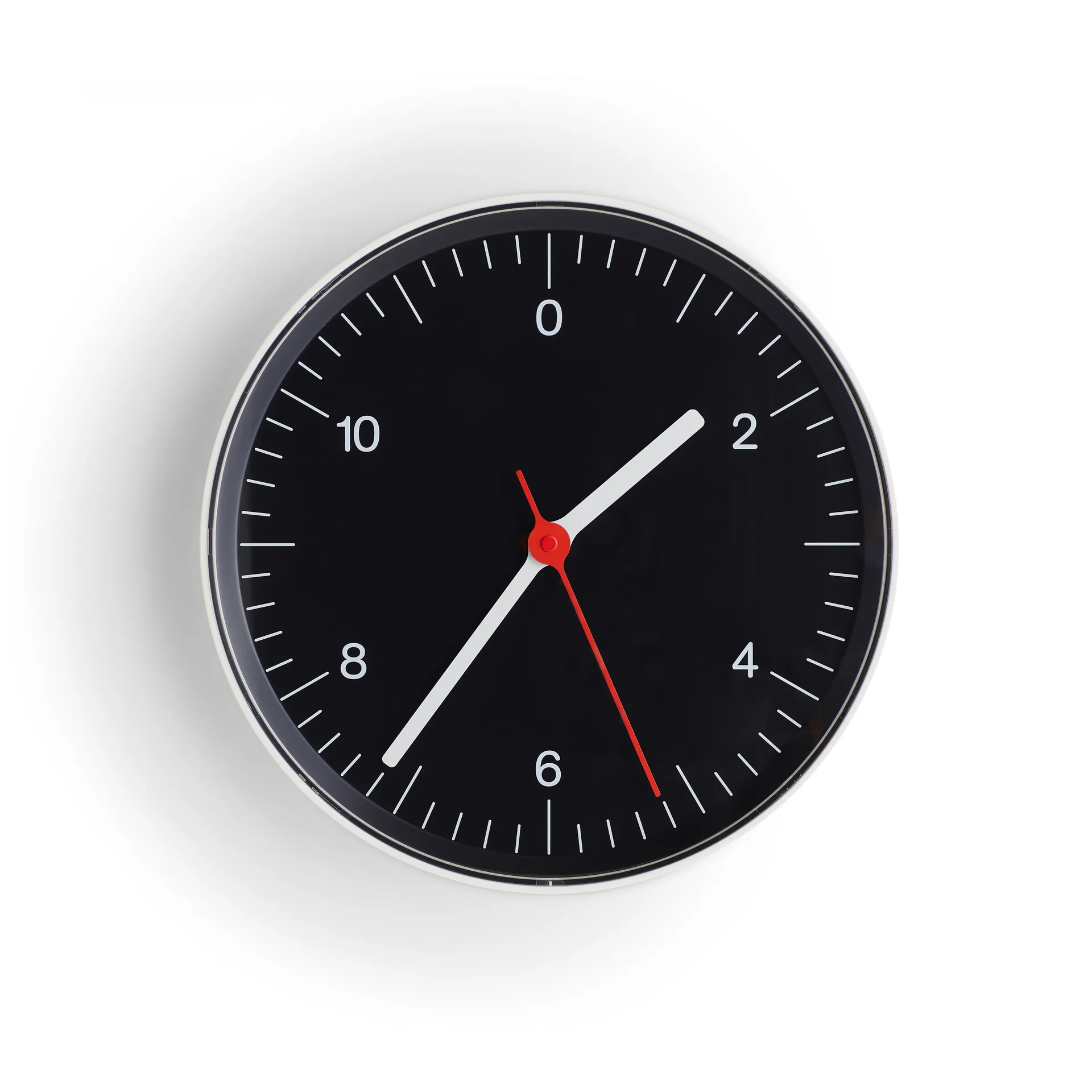 Zegar ścienny Wall Clock Ø26,5 cm, Czarny HAY