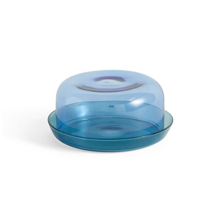 Zestaw do serwowania 2 w 1 - miska i półmisek, Light blue-aqua HAY
