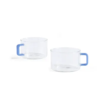 Zestaw kubków Brew Cup, 2 szt - Jade light blue - HAY