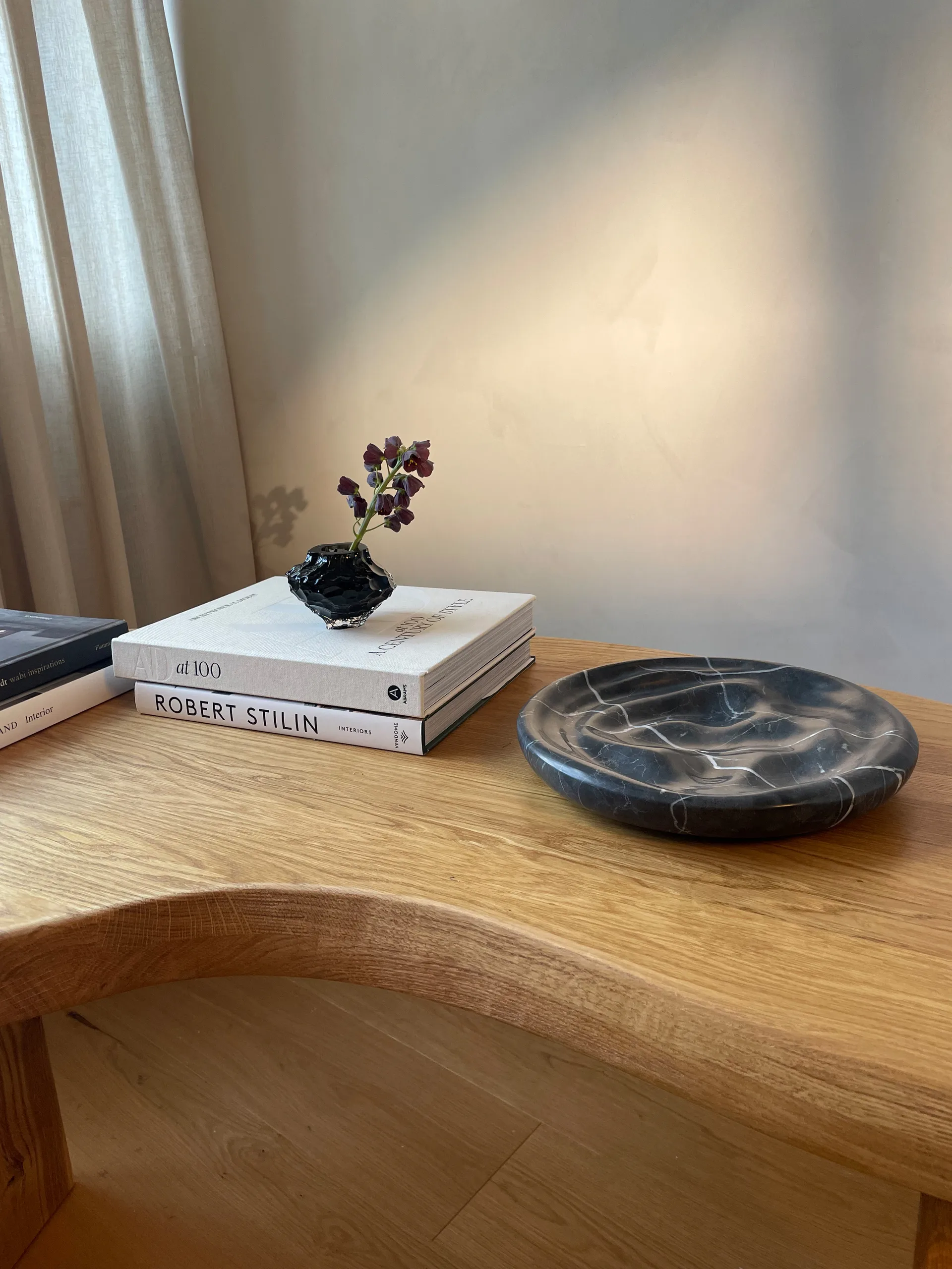 Mini wazon Canyon 8 cm, New smoke Hein Studio