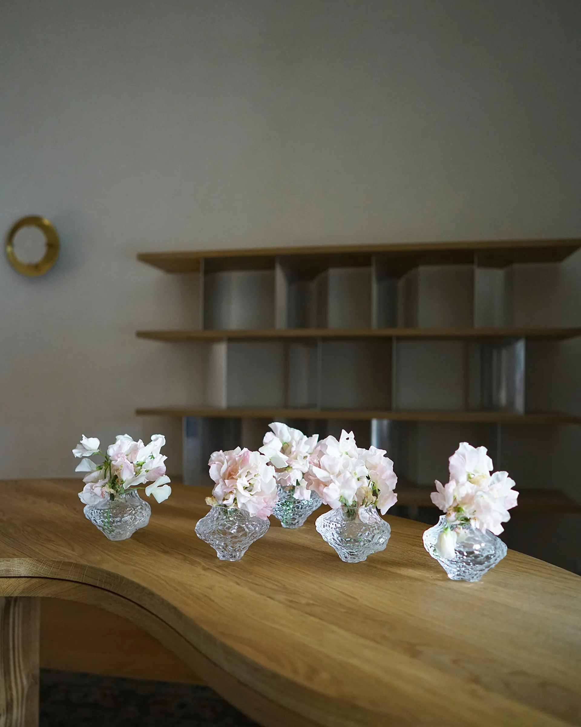 Mini wazon Canyon 8 cm, Przezroczysty Hein Studio