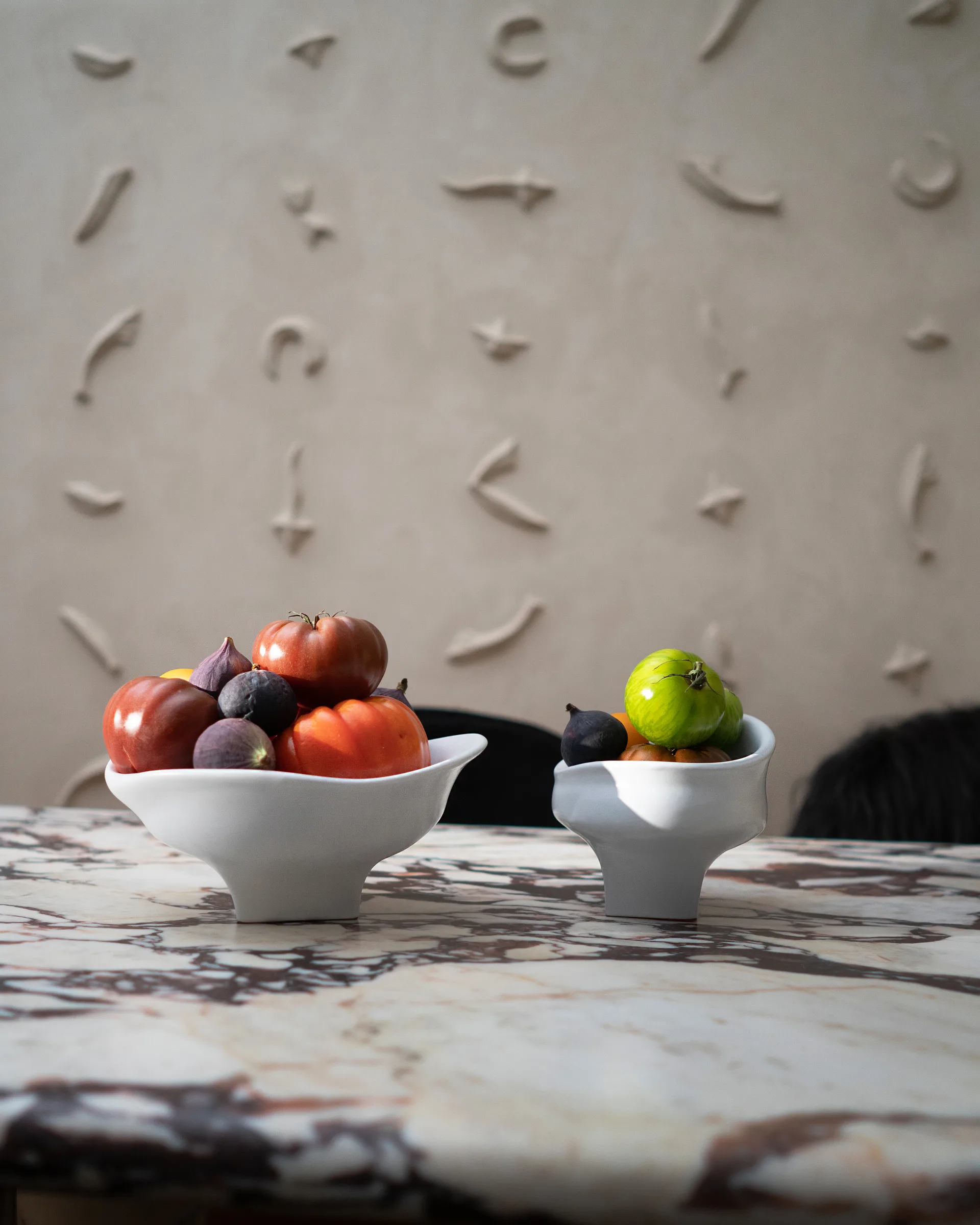 Miska Nami large 20x23 cm, White Hein Studio