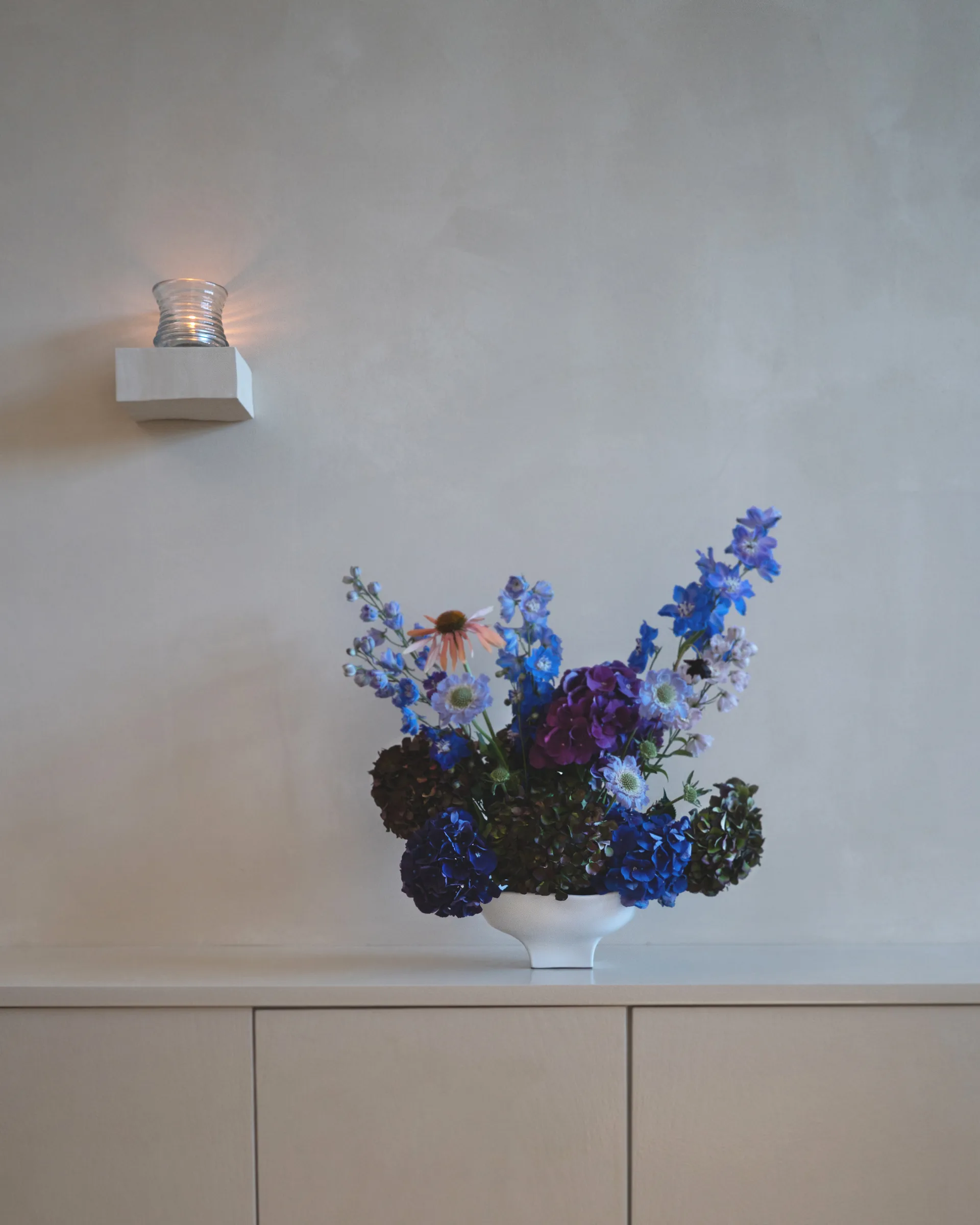 Miska Nami large 20x23 cm, White Hein Studio