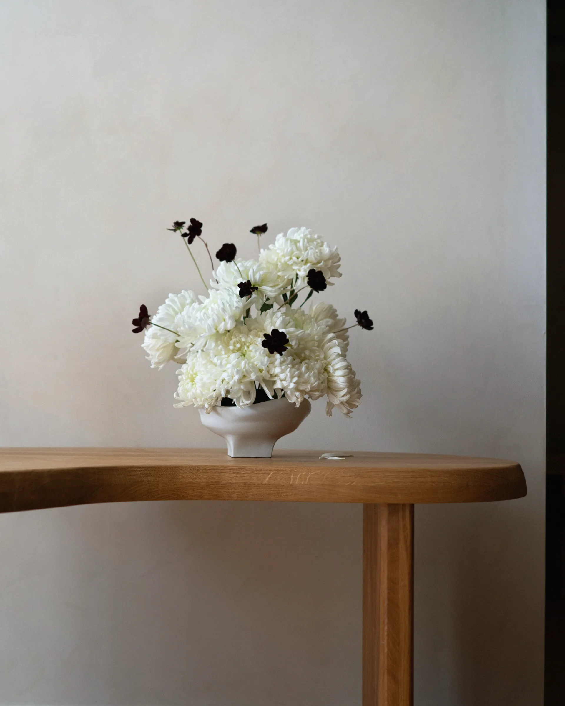 Miska Nami large 20x23 cm, White Hein Studio