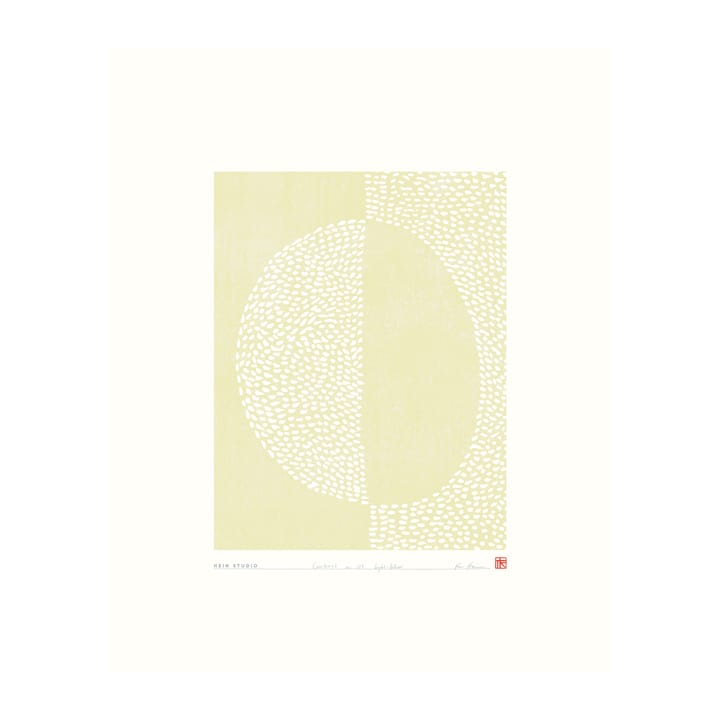 Plakat Contrast 40x50 cm, No. 01 Hein Studio
