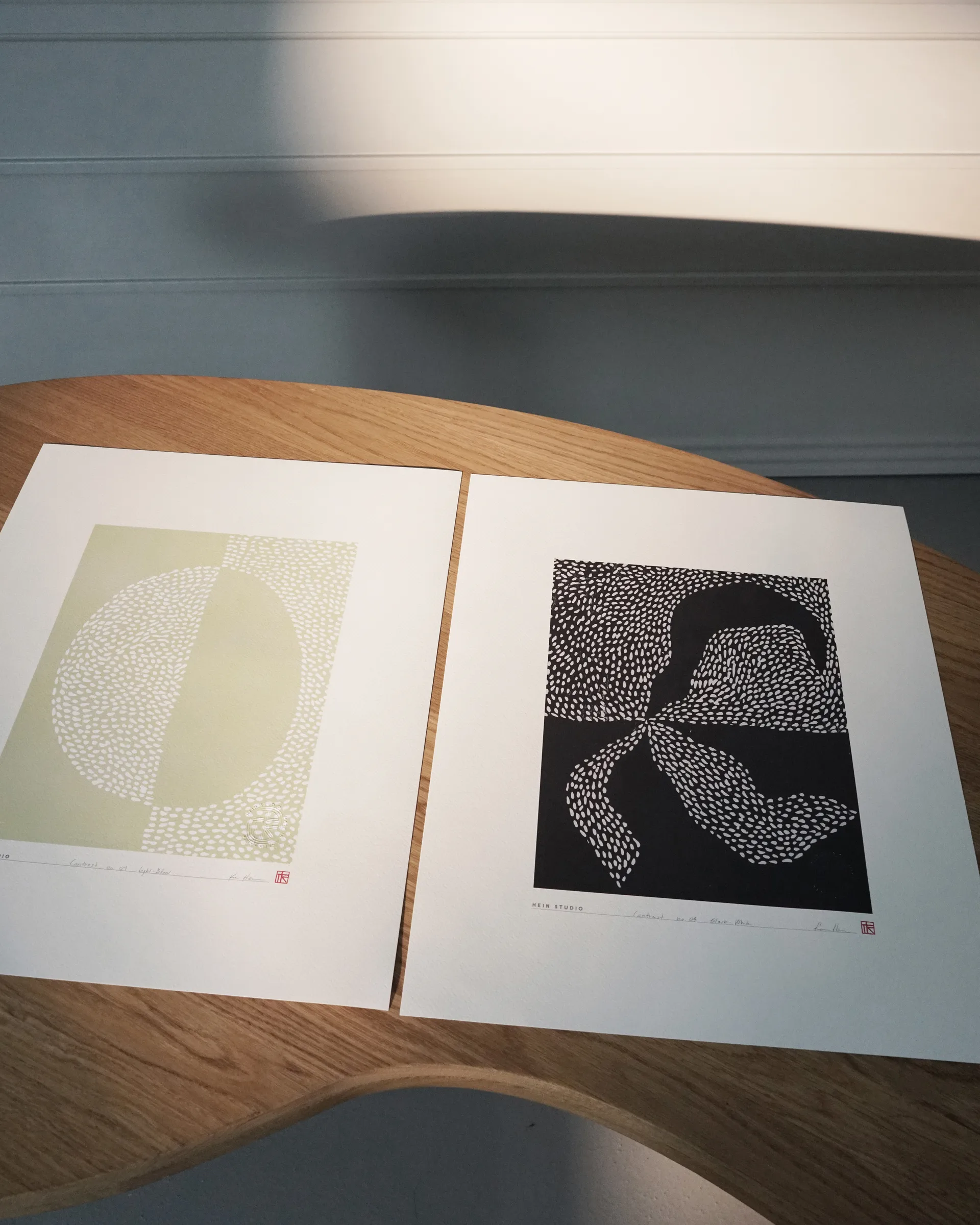 Plakat Contrast 40x50 cm, No. 01 Hein Studio