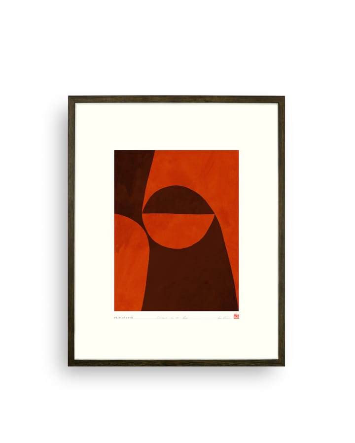 Plakat Contrast 40x50 cm, No. 03 Hein Studio