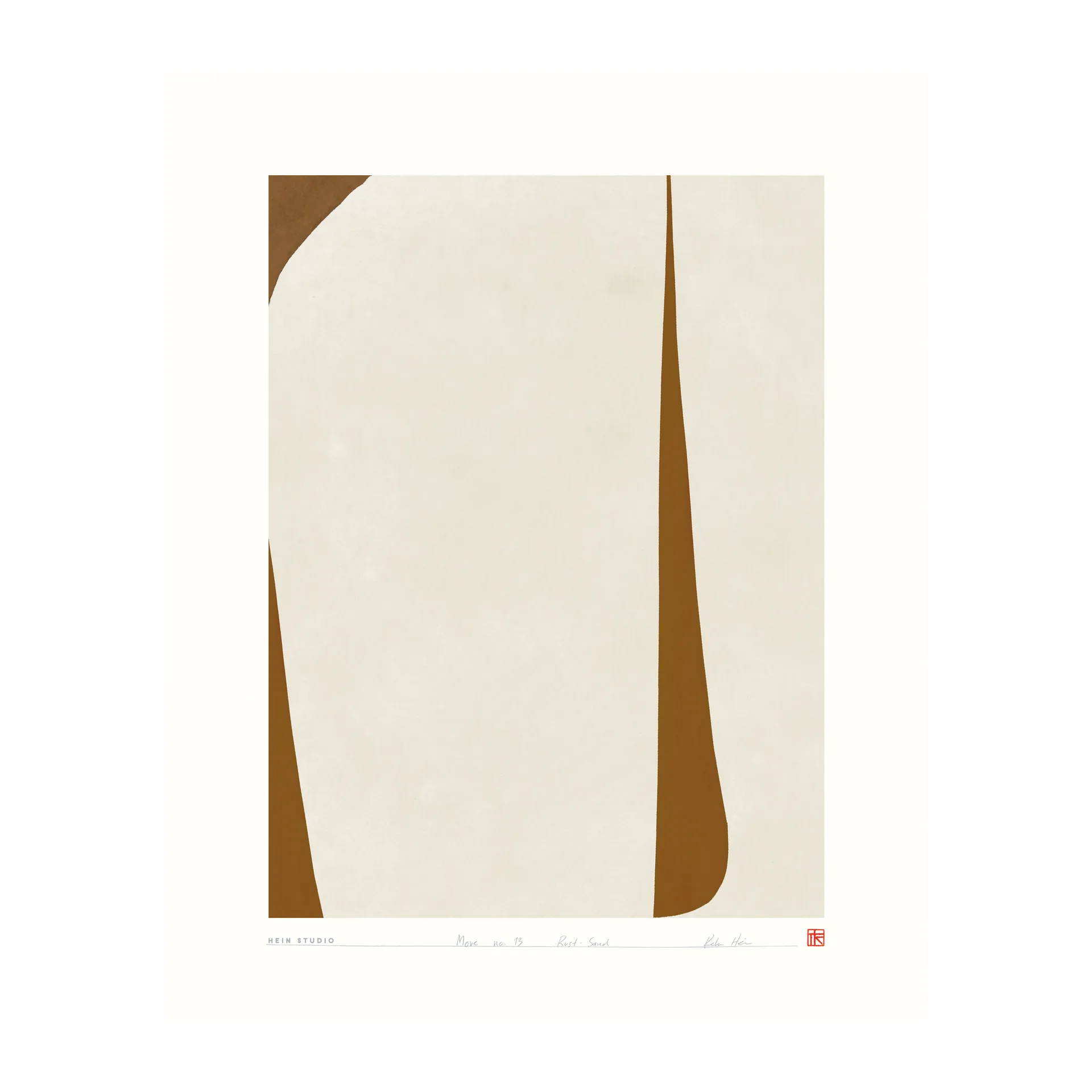 Plakat Move 40x50 cm, No. 13 Hein Studio