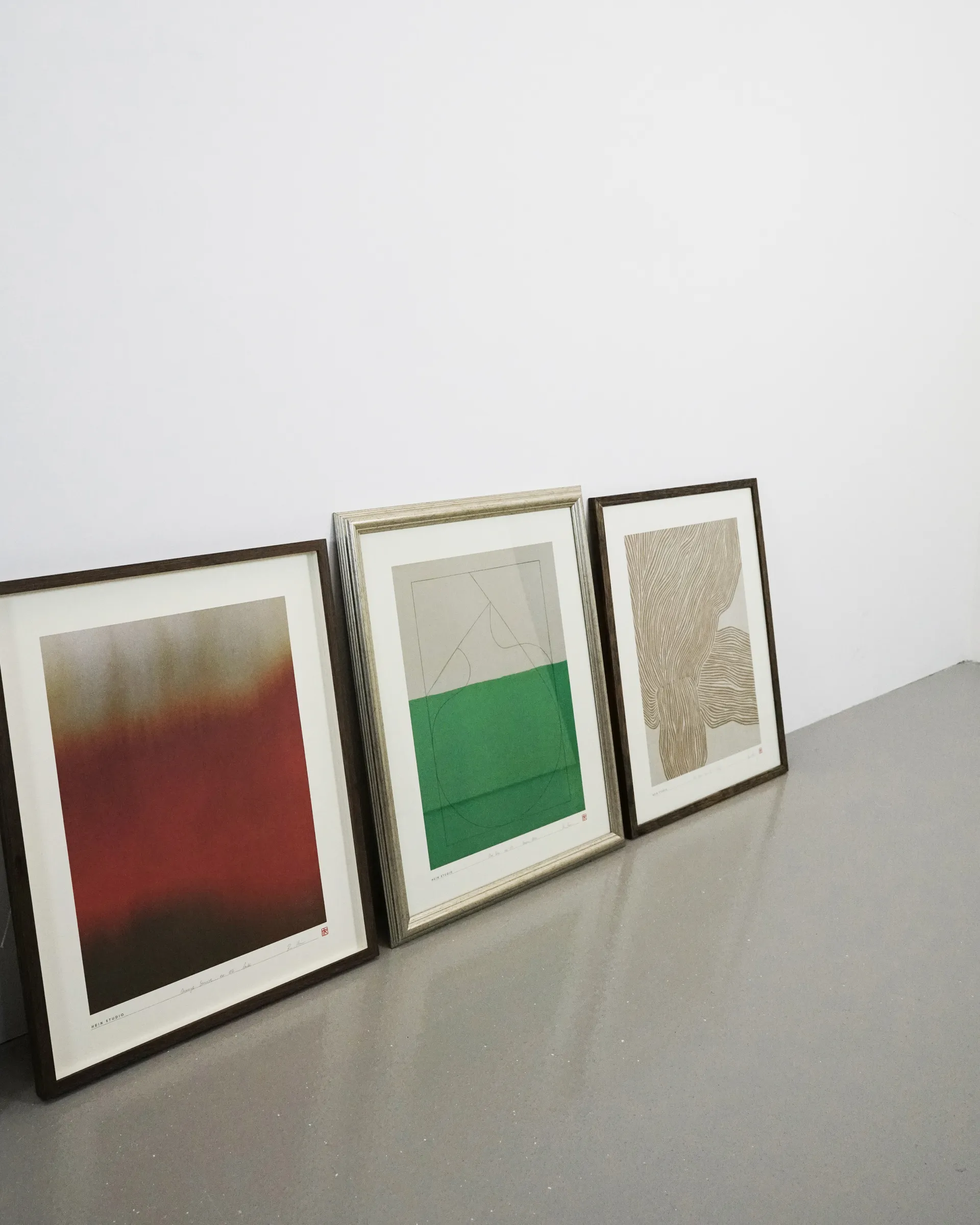 Plakat orange Sunrise 40x50 cm, No. 02 Hein Studio