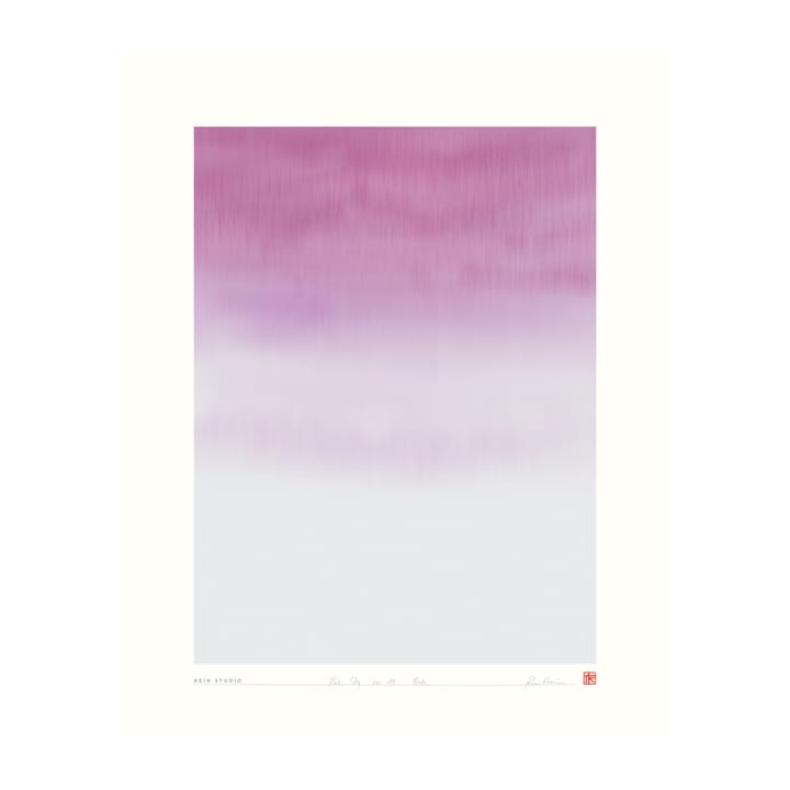 Plakat Pink Sky 40x50 cm , No. 01 Hein Studio