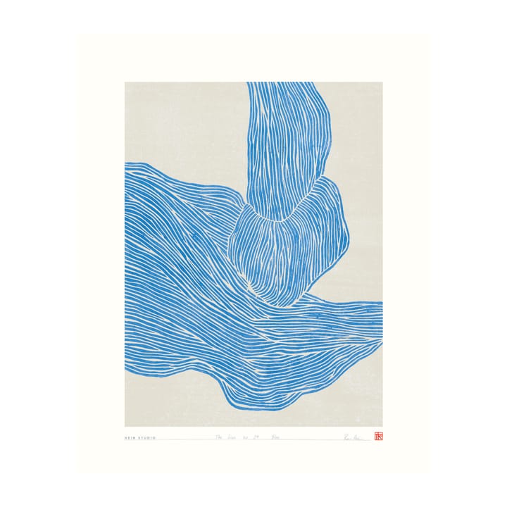 Plakat The Line 40x50 cm , No. 24 Hein Studio