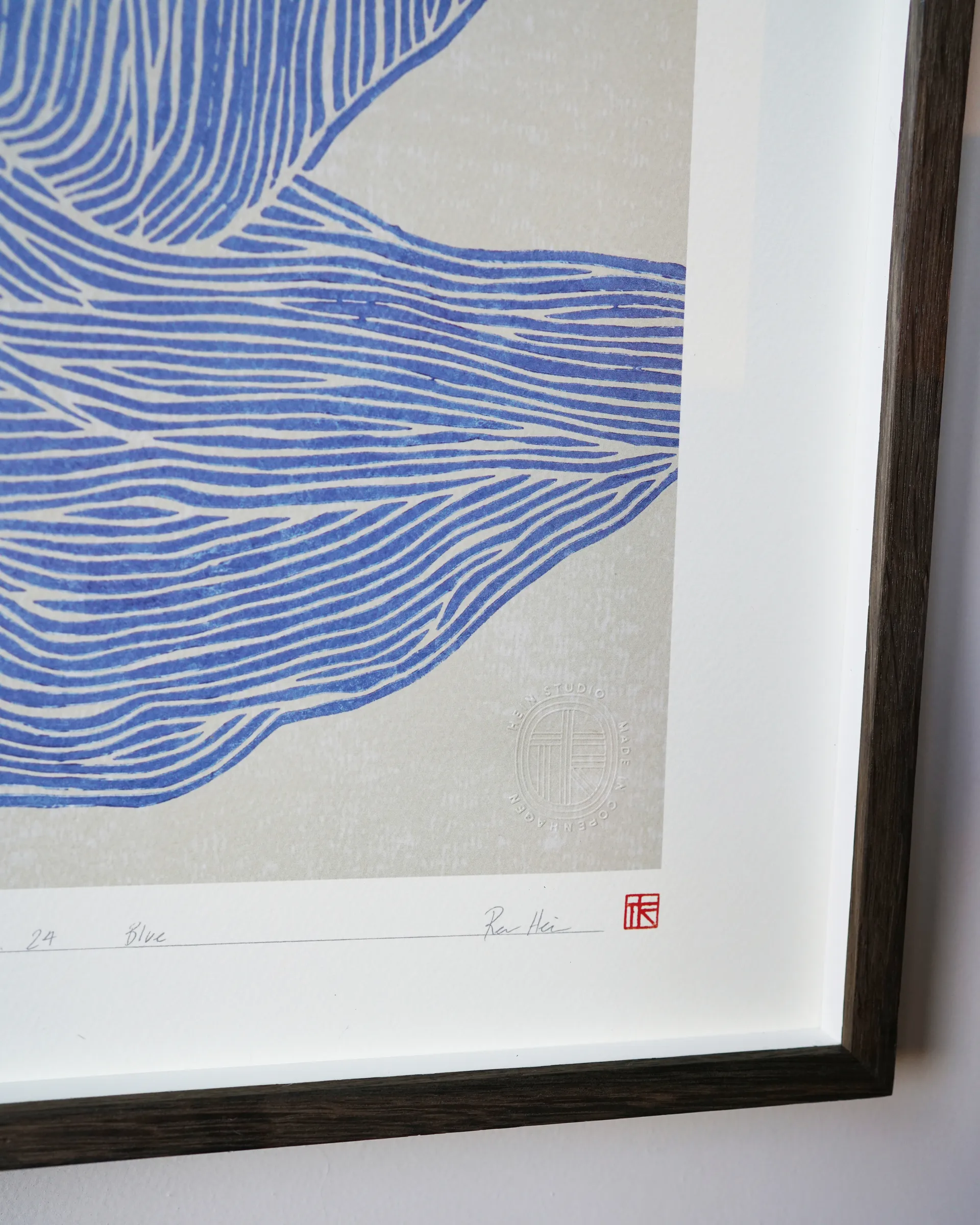 Plakat The Line 40x50 cm , No. 24 Hein Studio