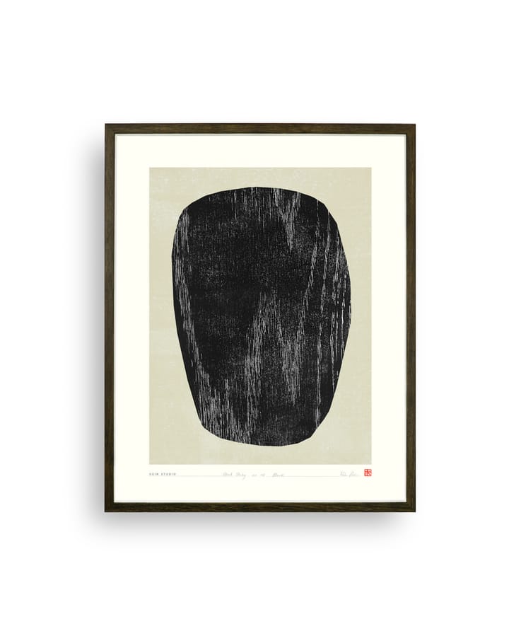 Plakat Wood Study 40x50 cm - No. 02 - Hein Studio