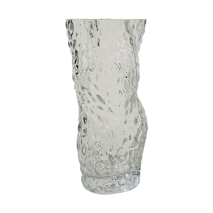 Szklany wazon Ostrea Rock 30 cm - Przezroczysty - Hein Studio