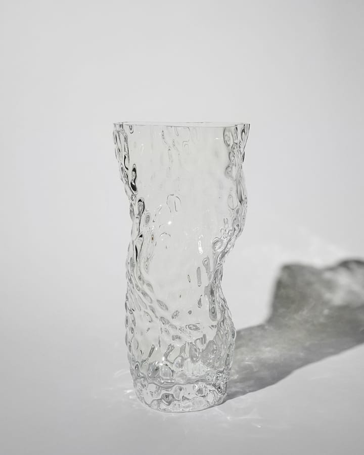 Szklany wazon Ostrea Rock 30 cm, Przezroczysty Hein Studio