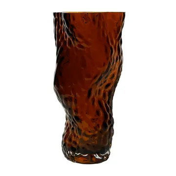 Szklany wazon Ostrea Rock 30 cm - Rust - Hein Studio
