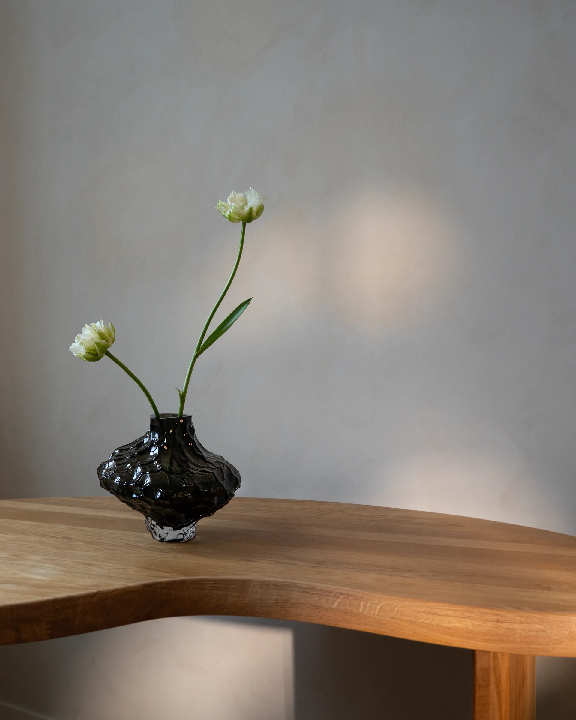 Wazon Canyon Large 23 cm, New smoke Hein Studio