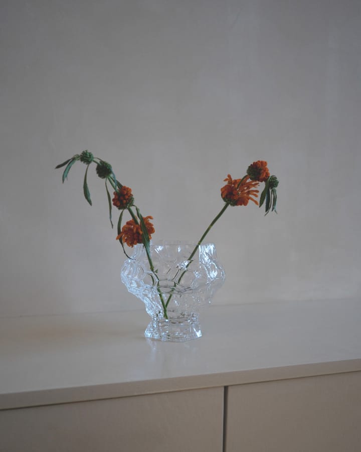 Wazon Canyon medium 18 cm, Clear Hein Studio