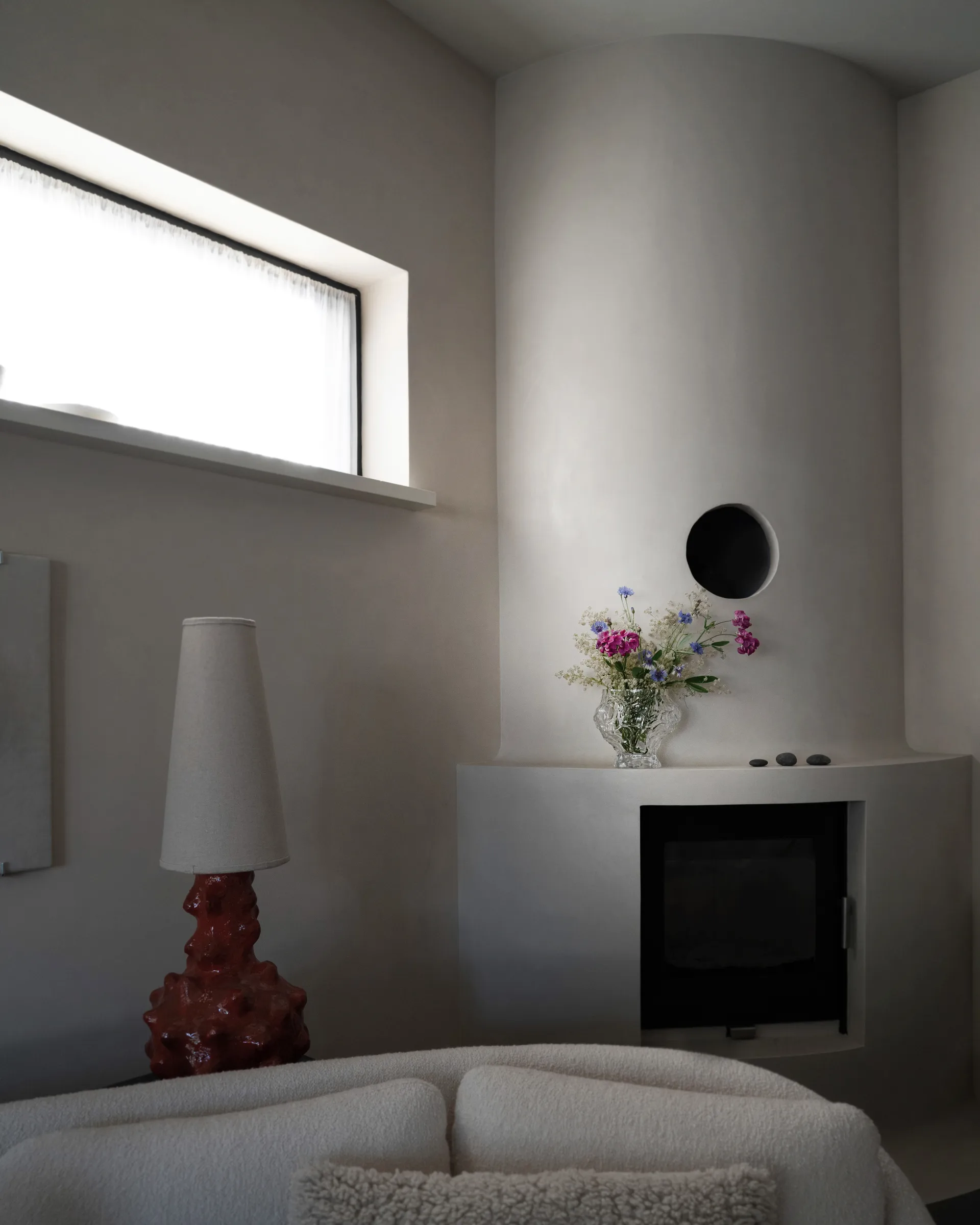 Wazon Canyon medium 18 cm, Clear Hein Studio