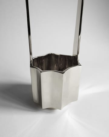 Wazon Ikebana 30 cm - Nikiel - Hein Studio