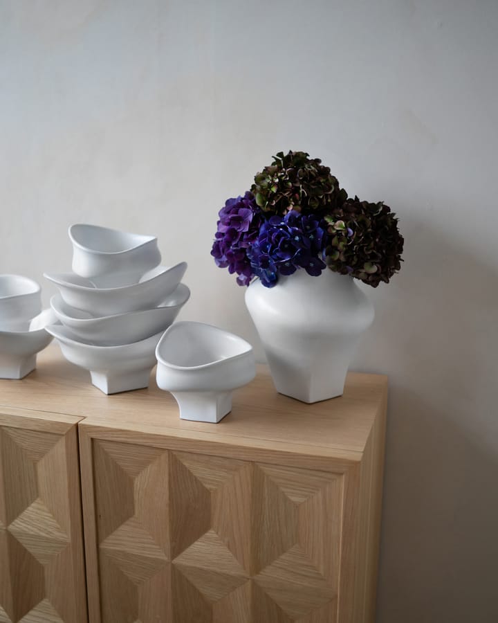 Wazon Nami 20 cm, White Hein Studio