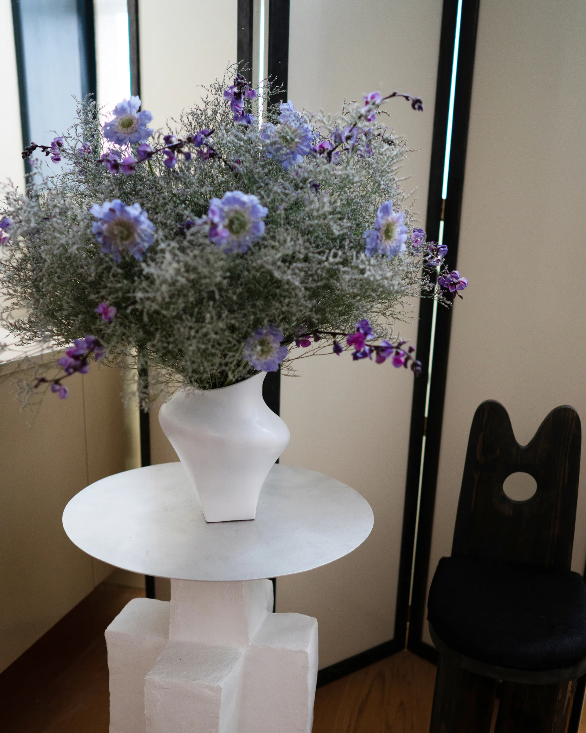 Wazon Nami 20 cm, White Hein Studio